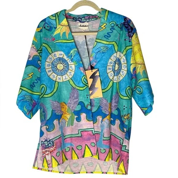 NWT Sabbi Australia Shorts Set - Star Sign XS - Picture 4 of 8